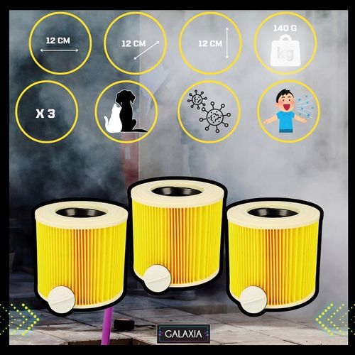 3x FILTR DO ODKURZACZA KARCHER WD3 Filtry 3 SZT WD 3 MV3 WD2 SE4001 KWD3 na Arena.pl