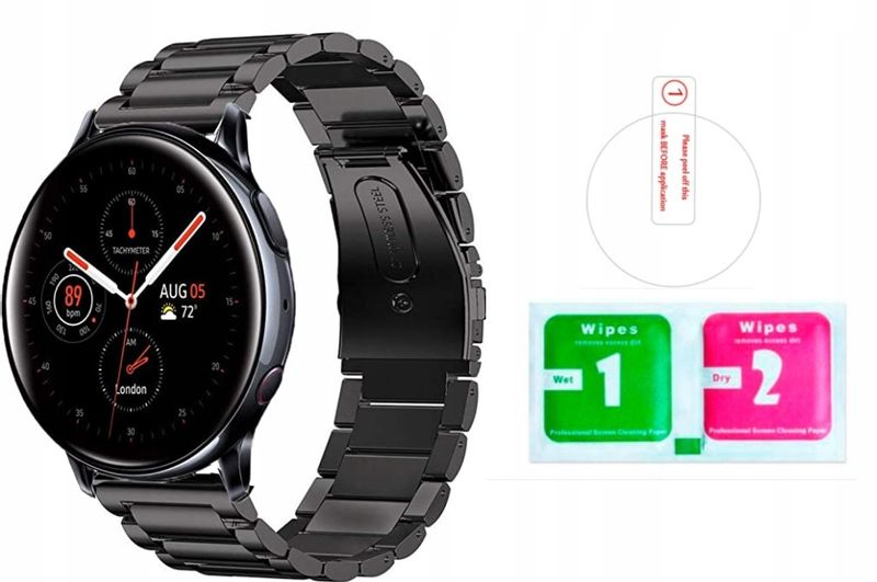 PASEK DO SAMSUNG GALAXY WATCH ACTIVE 2 +SZKŁO zdjęcie 1