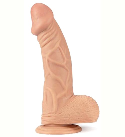 Duże realistyczne dildo 23 cm zdjęcie 1
