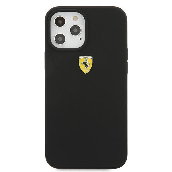 Etui Ferrari do iPhone 12 Pro Max, Czarny zdjęcie 3