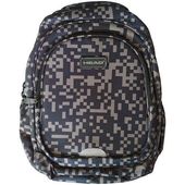 PLECAK SZKOLNY MŁODZIEŻOWY ASTRA HEAD CZARNY GREY BRICKS PIXEL 3D