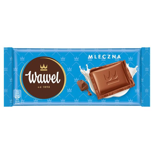 Wawel Czekolada mleczna 90 g zdjęcie 1