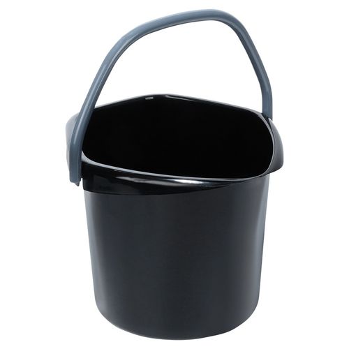 Wiadro plastikowe czarne 10 l na Arena.pl