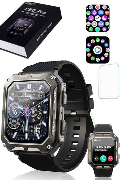 CUBOT C2OPRO SMARTWATCH PANCERNY PULS ROZMOWY TEL zdjęcie 1