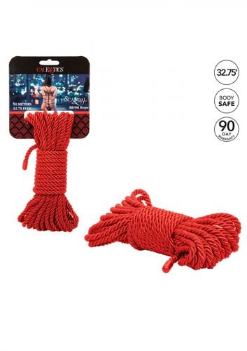 scandal bdsm rope 10m red na Arena.pl