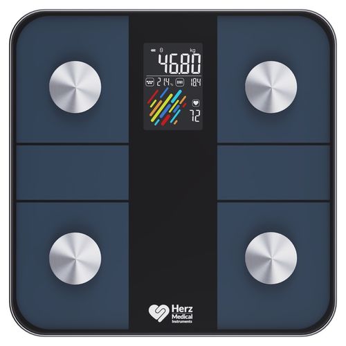 WAGA ŁAZIENKOWA ANALITYCZNA ELEKTRONICZNA BMI TŁUSZCZ TĘTNO APLIKACJA na Arena.pl