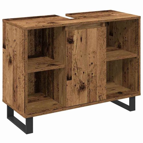 Zestaw mebli łazienkowych 3 pcs Brązowy 30 x 30 x 180 cm na Arena.pl