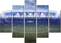 105CM 150CM ZEGAR 5 ELEM BOISKO DRUK OBRAZ