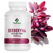 BERBERYNA HCL berberys ekstrakt 98% odchudzanie, na obniżenie cukru 500 mg