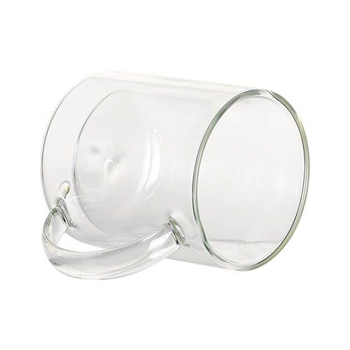 Kubek szklany 330 ml z podwójnymi ściankami do sublimacji na Arena.pl