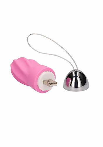 george - rechargeable remote control vibrating egg - pink na Arena.pl