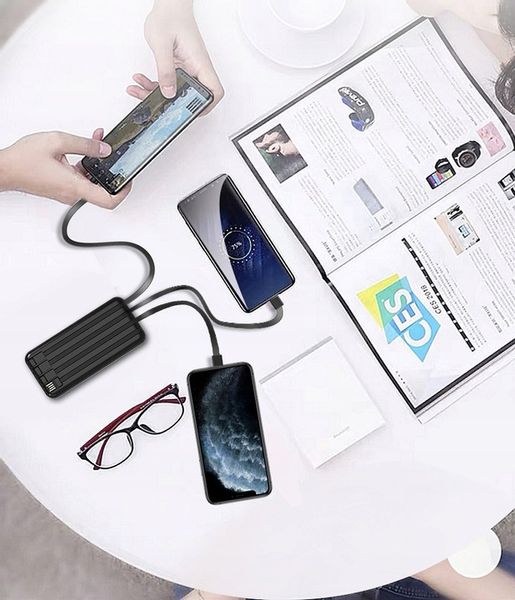 POWERBANK UNIWERSALNY 20000mAh MICRO USB-C USB LED zdjęcie 10