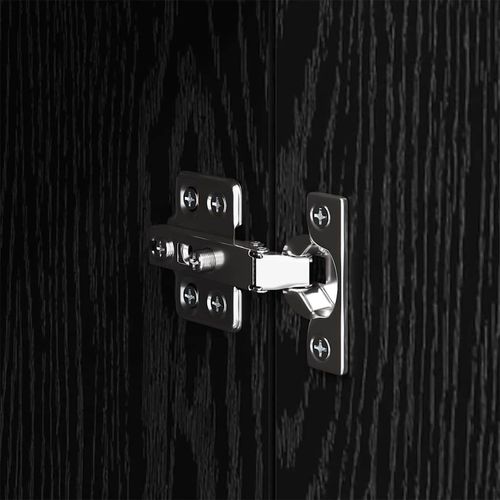 Szafka Nocna Czarny dąb 50 x 36 x 60 cm Materiał drewnopochodny na Arena.pl