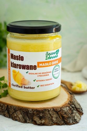 Masło Klarowane GHEE NATURALNE 400g 500ml + GRATIS na Arena.pl
