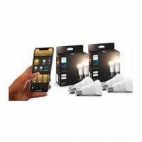 Żarówki Led E27 Inteligentne Ściemnialne Wifi 1055Lm Ciepłe Philips Hue 4X
