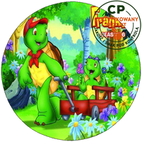 Opłatek na tort Franklin