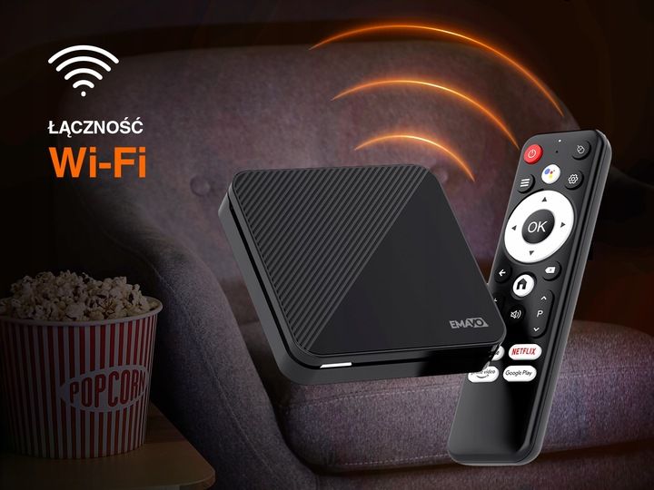 SMART BOX TV 4K ANDROID 14 WIFI BLUETOOTH Odtwarzacz multimedialny zdjęcie 13