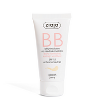 Ziaja BB aktywny krem na niedoskonałości  jasny