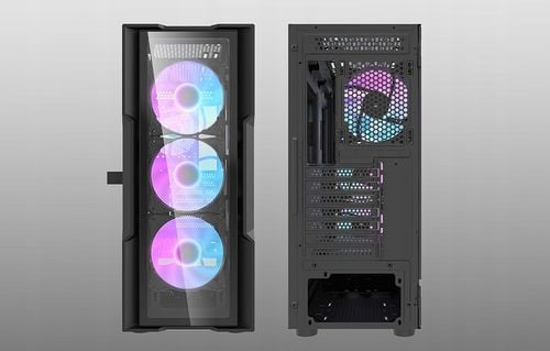 Obudowa DarkFlash DK431 Glass + fans na Arena.pl