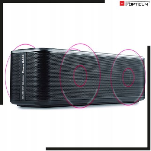 GŁOŚNIK BLUETOOTH PRZENOŚNY 10W AX20 BEZPRZEWODOWY MOCNY BAS AUX na Arena.pl