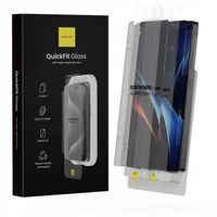 2X SZKŁO DO GALAXY S25 ULTRA SPACECASE QUICKFIT GLASS SZYBKA Z APLIKATOREM