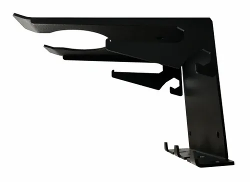 Wieszak uchwyt na kosę kosiarkę spalinową GRUBY MOCNY z haczykami otworami na Arena.pl