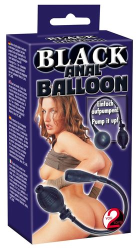 Black Anal Balloon Korek analny pompowany na Arena.pl