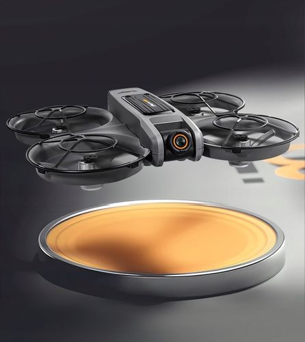 DRON KONTROLER Z LCD 2 kamery SILNIK BEZSZCZOTKOWY ZABAWKA 135G WIFI 3x AKU na Arena.pl