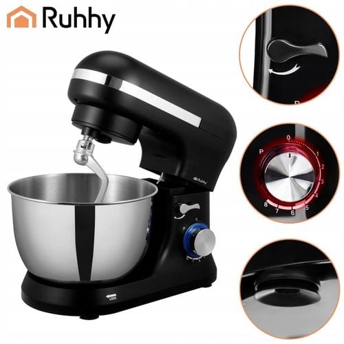 Robot Planetarny Kuchenny RUHHY 4,5L Wielofunkcyjny Mikser do Ciasta na Arena.pl