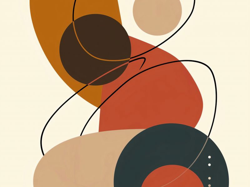 Plakat 40x30cm Geometria Harmonii zdjęcie 1