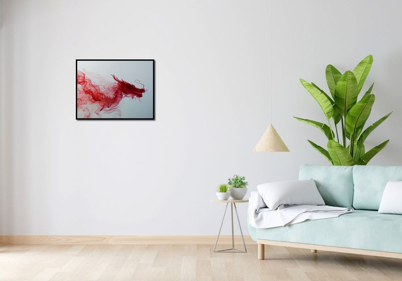 Plakat 65x50cm Smoczy Wzlot zdjęcie 4