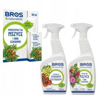 Zest BROS NATURALNE Preparaty na szkodniki ogrodu róż roślin mszyce choroby