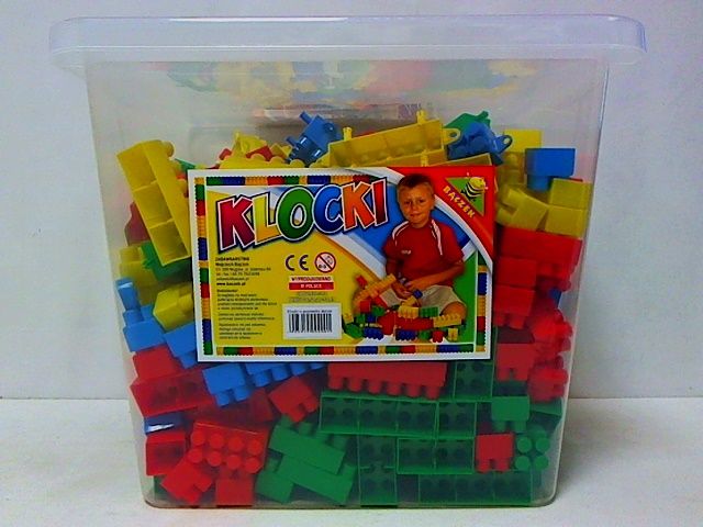 Klocki w pojemniku dużym KPD 02001 zdjęcie 1