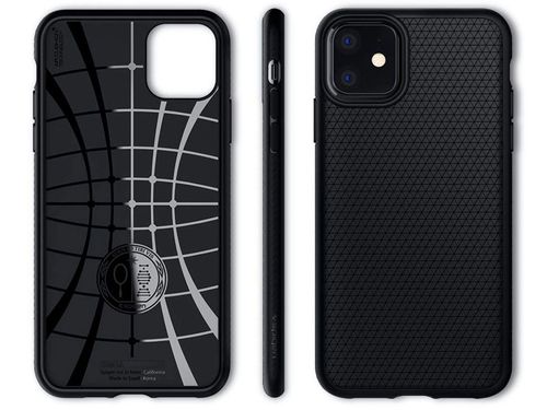 Etui Spigen Liquid Air do Apple iPhone 11 Matte Black na Arena.pl