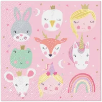 serwetki 3-war. magical friends 33cmx33cm 20 szt.