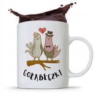 Kubek Prezent Dla Chłopaka Faceta Gołąbeczki Z Nadrukiem Ze Zdjęciem