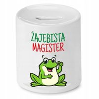 Dla Magistra Skarbonka Na Prezent Na Urodziny Z Nadrukiem Ze Zdjęciem