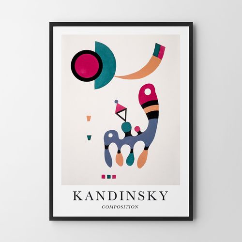 Plakat cyfrowy do wydruku kandinsky na Arena.pl
