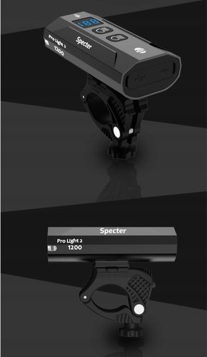 Oświetlenie rowerowe Specter ProLight2 1200lm +tył na Arena.pl
