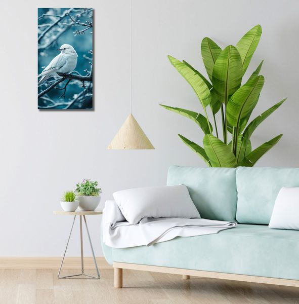 Obraz 30x60cm Perłowy Ptak zdjęcie 2