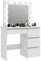 Toaletka Funfit biały 90 x 135,4 x 40cm