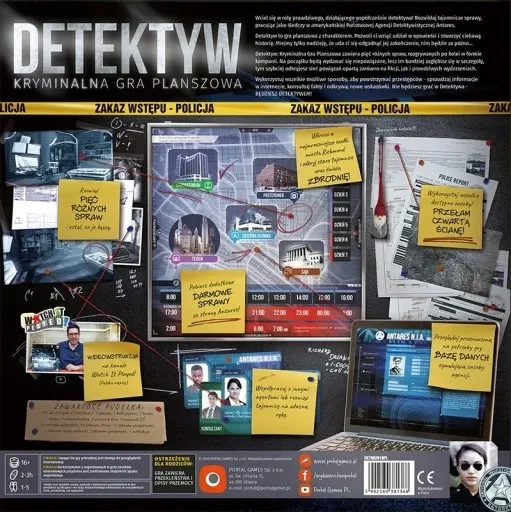 Detektyw. Kryminalna gra planszowa zdjęcie 2
