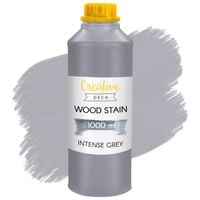 Lakierobejca wodna do drewna szary butelka 1L