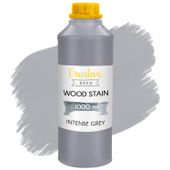 Lakierobejca wodna do drewna szary butelka 1L