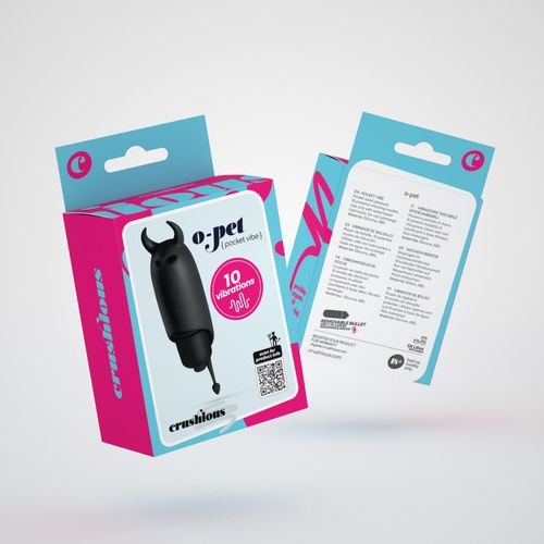 Crushious O-Pet Devil With 10 Vibration Bullet Black na Arena.pl