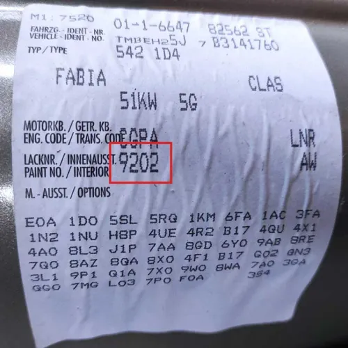 lakier samochodowy w sprayu + bezbarwny połysk skoda lf9e white candy na Arena.pl