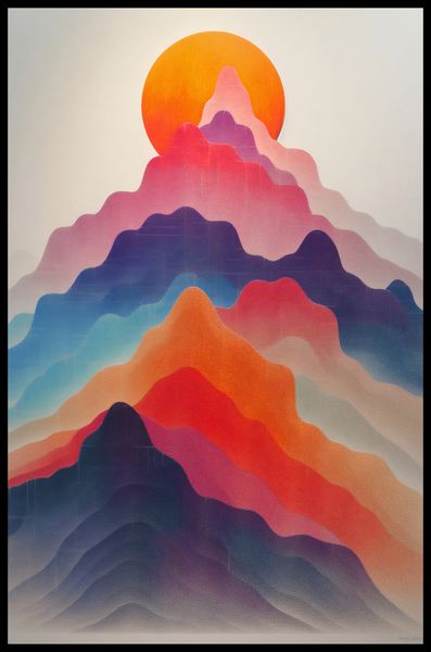 Plakat 53x81cm Gama Gór zdjęcie 2