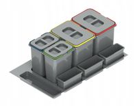 Kosze do segregacji odpadów / Pojemniki na odpady REJS 90