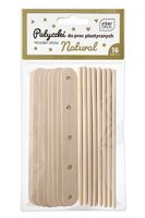 ZESTAW PATYCZKÓW DO PRAC PLASTYCZNYCH 16SZT INTERDRUK