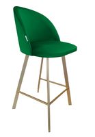 Hoker krzesło barowe Colin podstawa Profil złota MG25